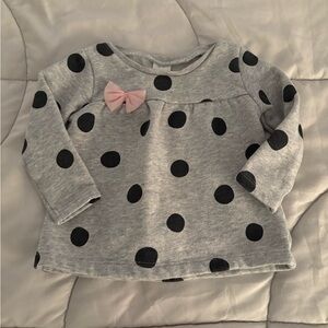 Carters Polka Dot Top